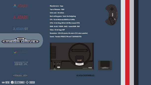 Recalbox ES interface