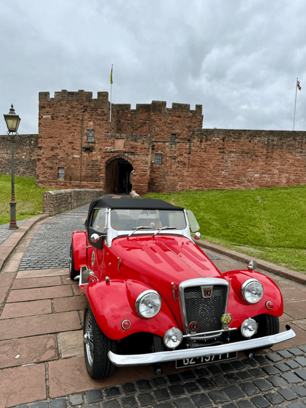 Vintage car in UK