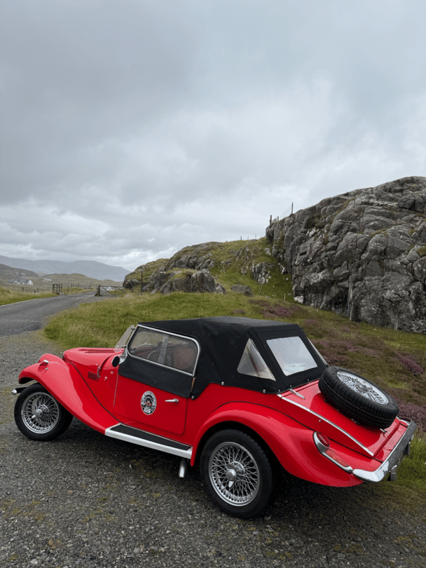 The French Spartan on Scottish roads