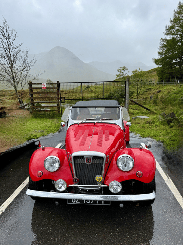 L'Ecosse en Août en voiture