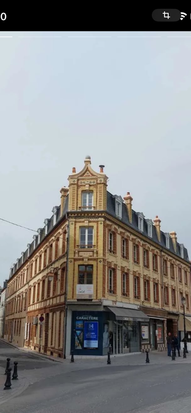 chantier de restauration de façade ancienne en briques