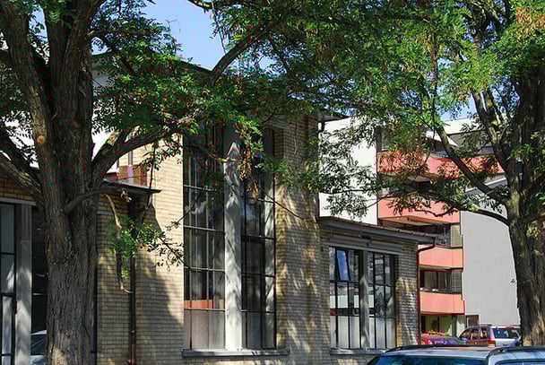 Architekturbüro Silke Hopf Wirth & Toni Wirth Architekten ETH HTL SIA Winterthur, Kindergarten Talwiesen Winterthur, Umbau / Umnutzung. AXA-Winterthur / Stadt Winterthur