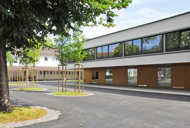 Architekturbüro Silke Hopf Wirth & Toni Wirth Architekten ETH HTL SIA Winterthur, Neubau Erweiterung / Umbau Schulanlage Feld, Winterthur. Stadt Winterthur