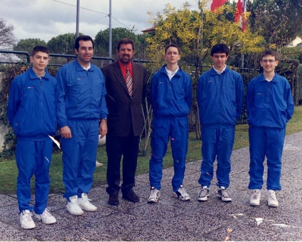 ANNO 1999 7° cl. ITALIA  - SIMONE BOLELLI (1° DA SINISTRA)