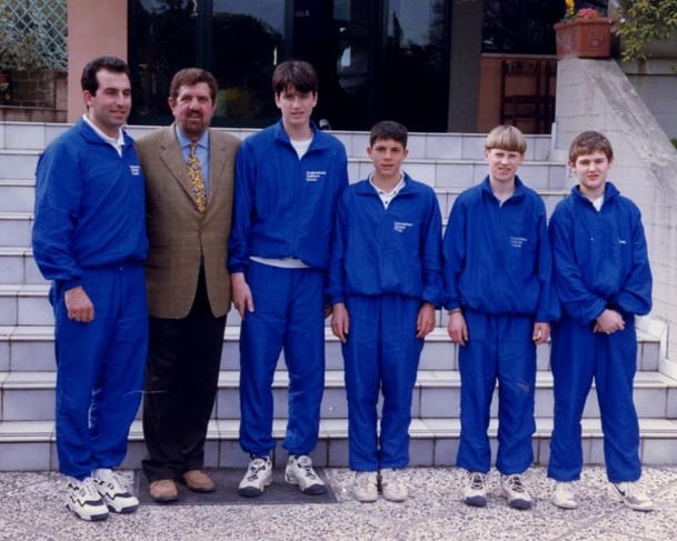 ANNO 1998 8° cl. ITALIA - SEPPI ANDREAS (2° da sinistra)