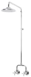 Federation Exposed Shower Set - Chrome, F9313ch, , WELS 3 star rating, 9L/min