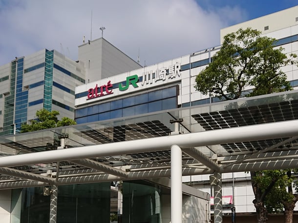 AutoCAD研修で利用したJR川崎駅