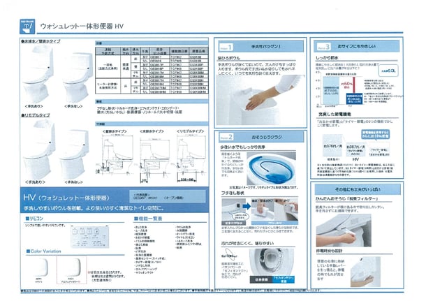 ウォシュレット一体型トイレ リフォーム・キャンペーン ご説明資料