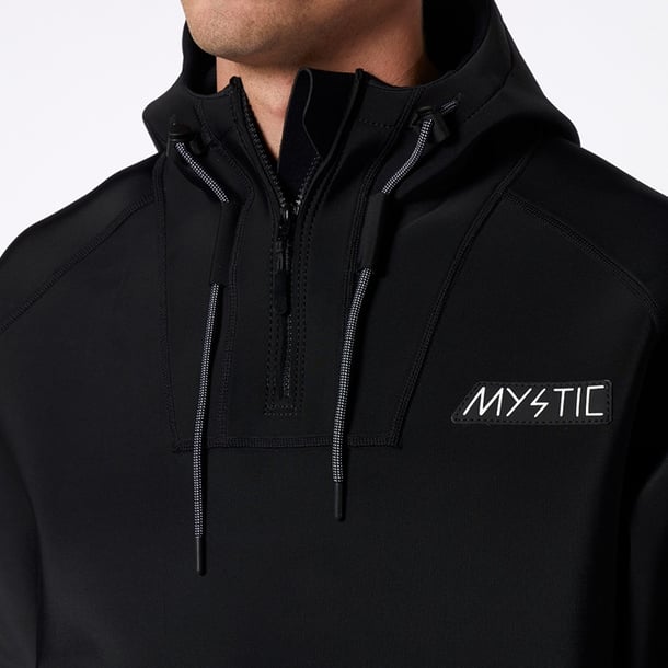 Mystic Fury Neoprene Hoodie 3 2mm Black bei WindSucht
