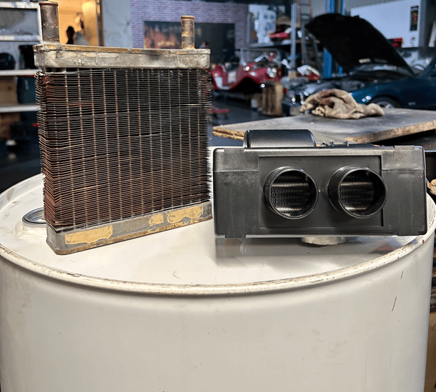 Chauffage du Spartan Roadster Ford