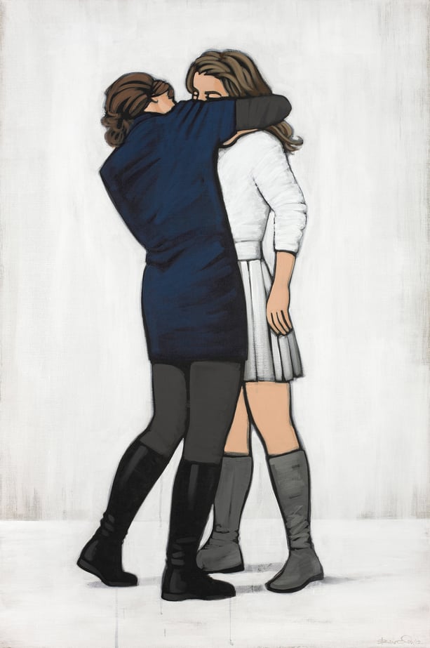 JANA vs MONA | 80 x 120 cm | Jun 12 | •