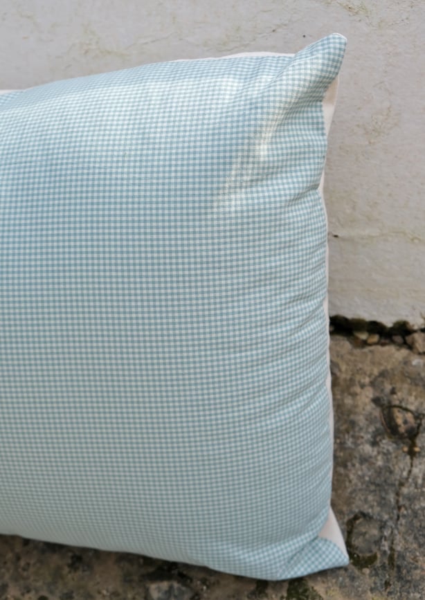 coussin toile outdoor rayée made in france