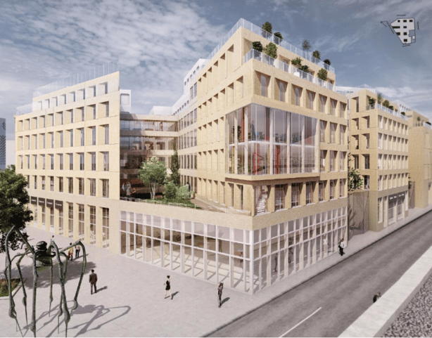 ICADE, ADIM, ENJOY , INGEROP, VINCI CONSTRUCTION,  ILOT GUYART, BIM MANAGEMENT, BORDEAUX