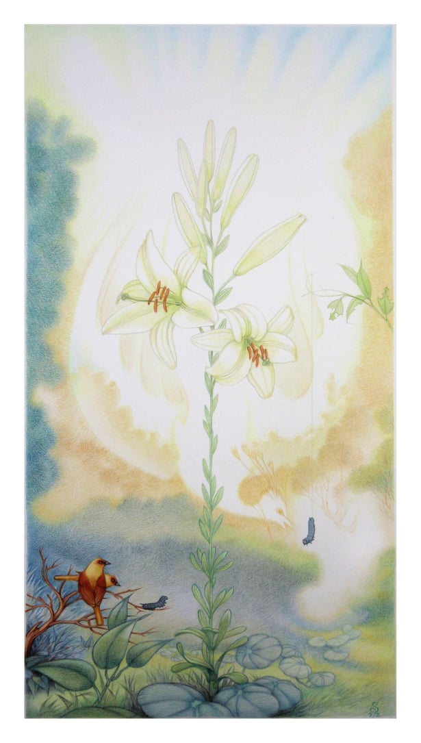 Metaphorical realism surealism Agni-Yoga Tableau oil painting Réalisme métaphorique