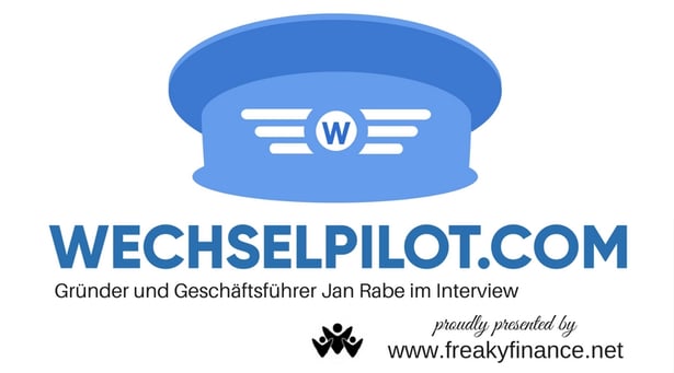 freaky finance, Interview, Jan Rabe, Wechselpilot, Gründer, Geschäftsführer, Wechselpilot Logo, Pilotenmütze, Stromanbieterwechsel