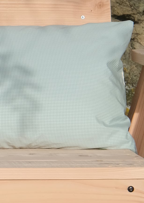 coussin toile outdoor rayée made in france