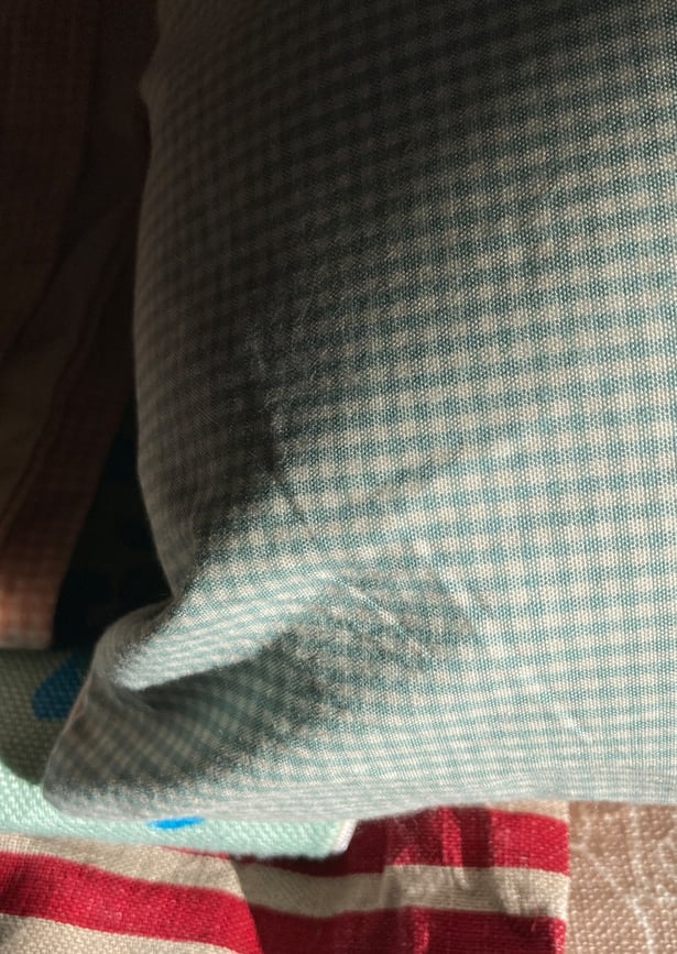 coussin toile outdoor rayée made in france