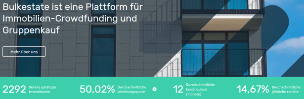 freaky finance, Bulkestate, Immobilien-Crowdinvesting, Kennzahlen