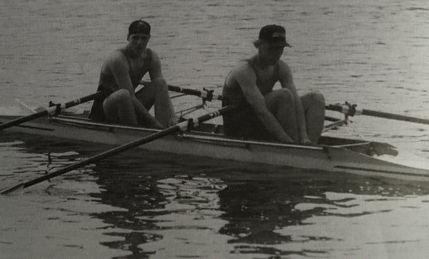 Stefan Ratschko und Marcel MuB auf der Jugendmeisterschaft in Duisburg, 1996.