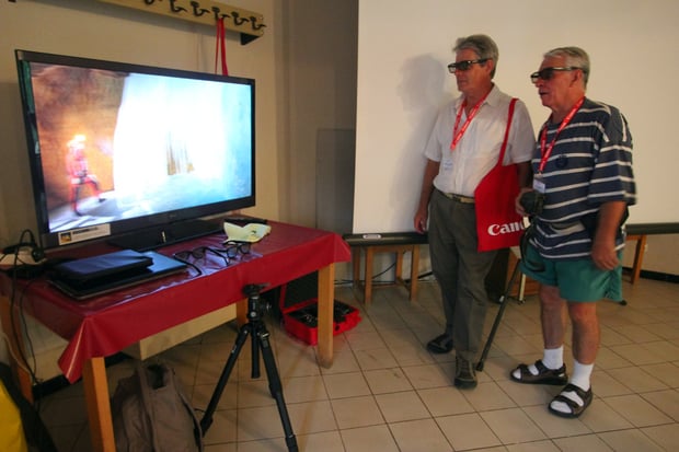 TV 3D a polarizzazione circolare