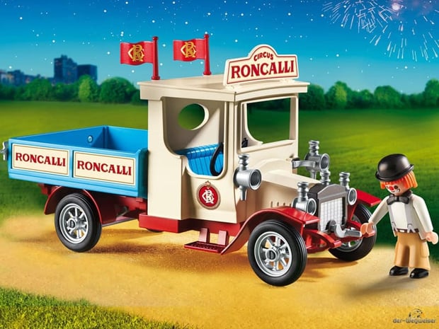 Das Besonderheit im Playmobil Paket 9042 ist der 4-Kant Kurbel LKW Oldtimer Traktor 16mm.