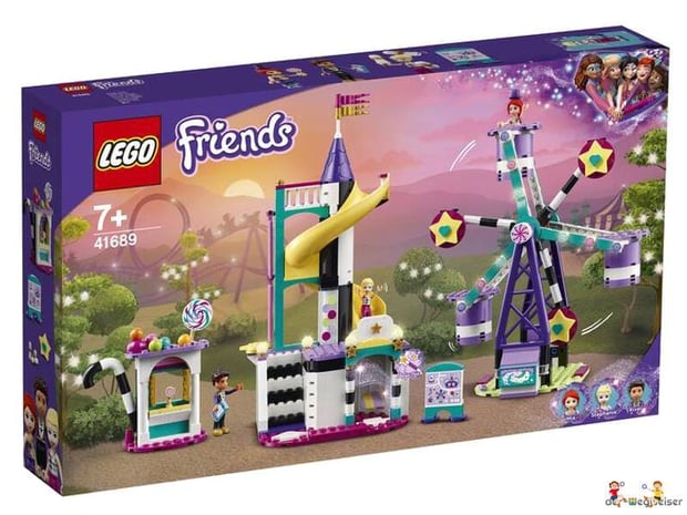 Bei der Bestellung im Onlineshop der-Wegweiser erhalten Sie das Lego Paket 41689 "Magische Riesenrad mit Rutsche".