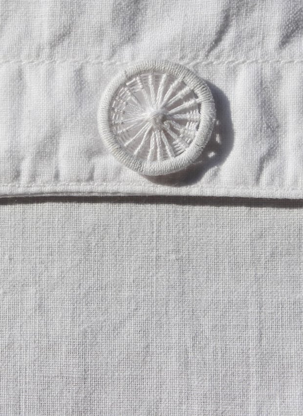 bieliźniany guzik fot. Anna Gieracka