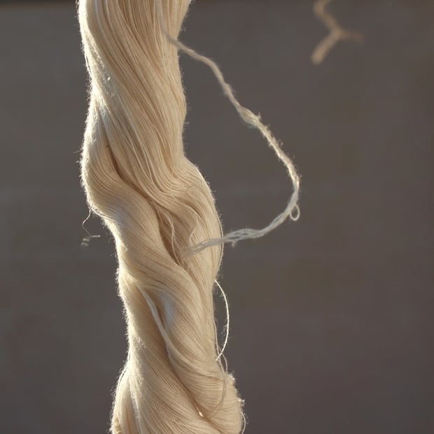 bawełniane nici fot. Anna Gieracka