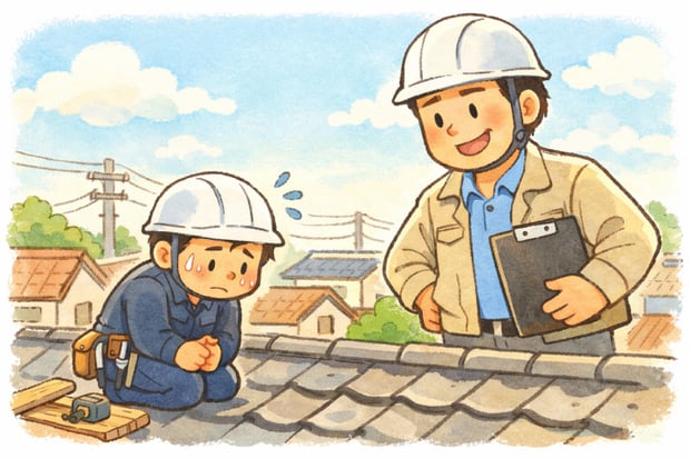 ❷ なぜ多くの屋根工事会社さんはチラシを打たない？【屋根屋さんチラシは珍しいので目立つ】