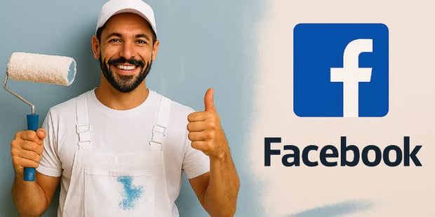 【イメージ画像】塗装屋さんのFacebook（フェイスブック）