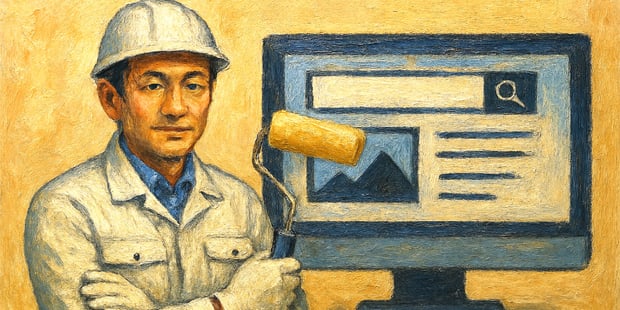 【イメージ画像】塗装屋さんのインターネット販促