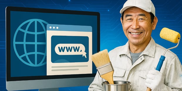 【イメージ画像】塗装屋さんのネット集客