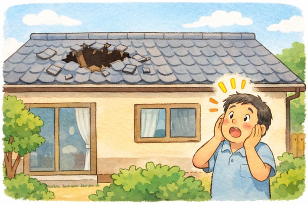 ❶ 屋根修理は緊急性が高く意思決定が早い【屋根屋さんチラシが集客で有効なワケ】