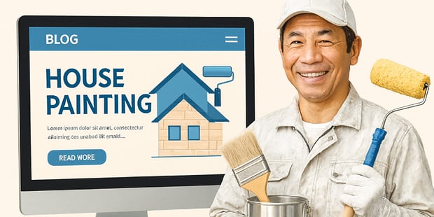 【イメージ画像】塗装屋さんのブログ