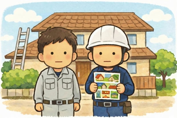 ❸ チラシを打って元請けさんから睨まれたりしない？【屋根屋さんチラシは滅多に見ないので目立つ】