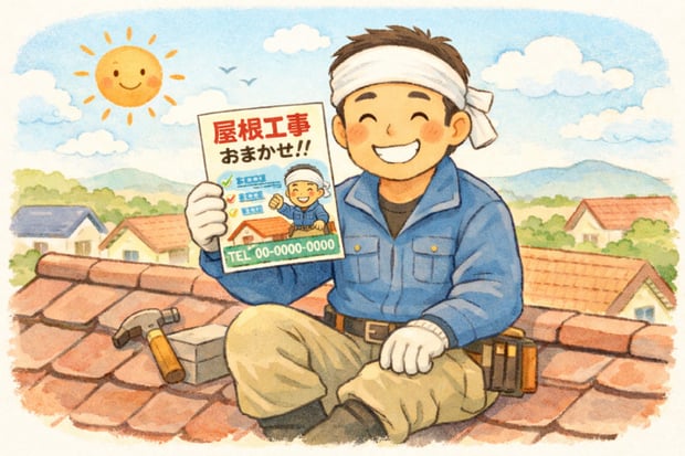 ❸ 緊急性の高い屋根修理とチラシ集客は好相性【屋根屋さんチラシが集客で有効なワケ】