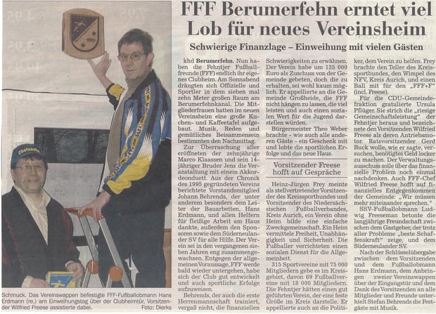 (Ostfr. Kurier vom 28. Januar 2002)