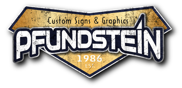 Pfundstein Werbung Gottenheim - Werbung mit Haftbefehl!