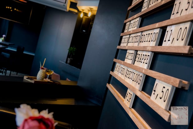 Aménagement & décoration d'un bar en Province de Liège par l'agence de Décoration Marie's Home