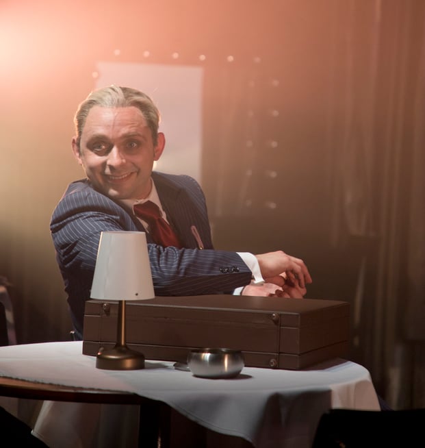 Szenenfoto Theater Heidelberg 2018, Dominik Lindhorst-Apfelthaler (c) Sebastian Bühler