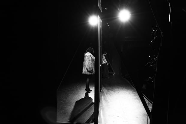 Szenenfoto aus Johnny Breitwieser, Schauspielhaus Wien 2014 (c) Ivan Bazar