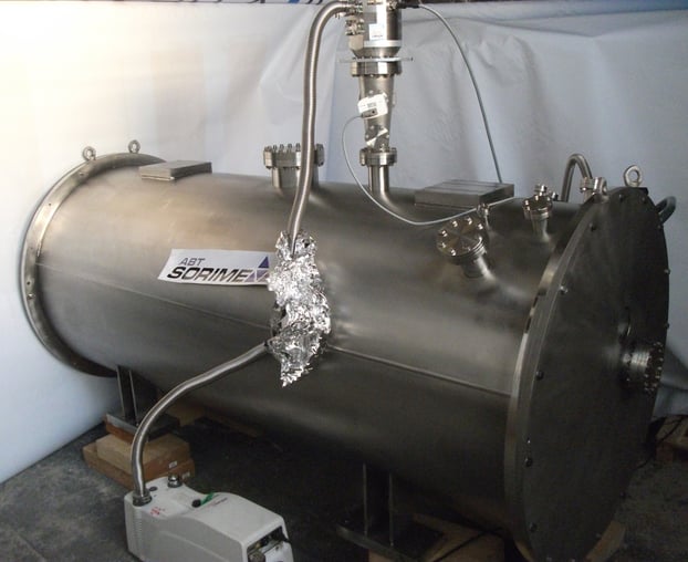 Test sous vide Enceinte