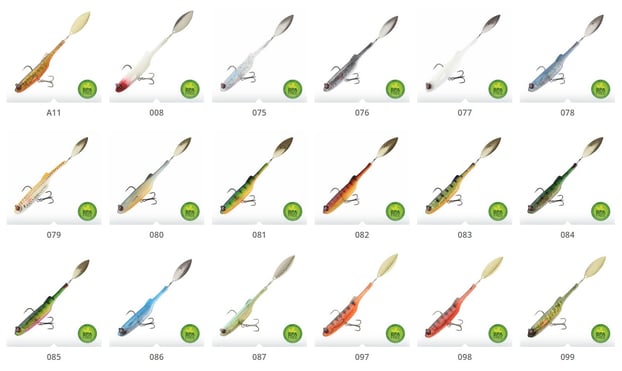 Color Chart Sakura Slash Blade 100mm
