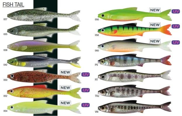 Color-Chart Stucki Fanatics Real Rider Fish-Tail