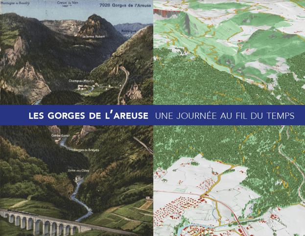 randonnée gorges de l'areuse, histoire, géologie et poésie