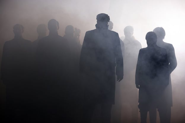 Szenenfoto Theater i.d. Josefstadt 2024, Ensemble (c) Moritz Schell