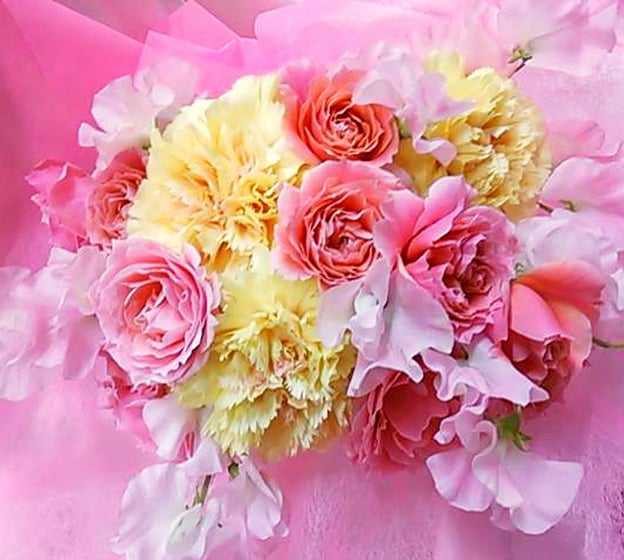 仙台の花屋こもれびの花束