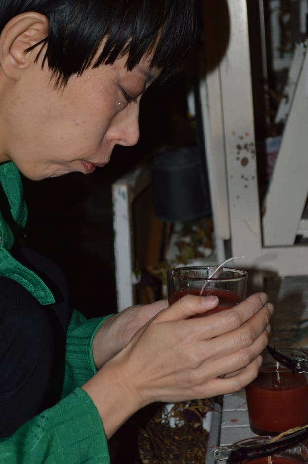 キャンドルつくり