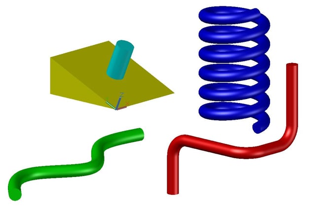 CADCIL　AutoCAD-3D　オンライン講座　入門　スイープ　