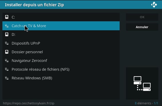 Regarder les chaînes TV gratuitement avec Catch-Up TV & More sur Kodi